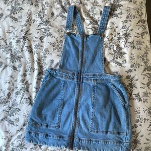 Wild fable jean overalls dress